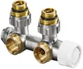 Produktbild: Oventrop Multiblock T Eck Anschlussarmatur Thermostatventil 1184084 Hahnblock