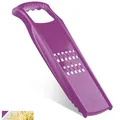 Produktbild: Börner Rösti PowerLine Kartoffel Reibe • Rösti Reibe für Schweizer Rösti, Zucchinipuffer & Kartoffelpuffer • Kartoffelreibe für rohe Kartoffeln, Zucchini & mehr • Gemüsehobel (Violett)
