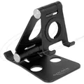 Produktbild: Delock Smartphone und Smartwatch Standhalterung verstellbar schwarz (18430)
