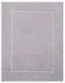 Produktbild: Betz Badvorleger Premium 50×70 cm – Badematte aus 100% Baumwolle (ca. 650 g/m²), saugstark & pflegeleicht, waschbar bis 60 °C, trocknergeeignet – beidseitig nutzbar Farbe Silber