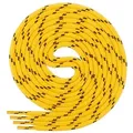 Produktbild: Di Ficchiano Schnürsenkel runde SCHNÜRSENKEL ø 4,5 mm für Trekkingschuhe und Arbeitsschuhe - gelb|schwarz 170 cm / Durchmesser 4,5mm
