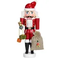 Produktbild: Seiffener Volkskunst Nussknacker Weihnachtsmann (28cm) Nussknacker von Seiffener Volkskunst