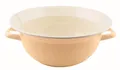 Produktbild: Riess, 0296-006, Weitling 28, CLASSIC - BUNT/PASTELL, Farbe Goldgelb, Durchmesser 28 cm, Höhe 12 cm, Inhalt 4 Liter, Emaille, Schüssel mit 2 Griffen