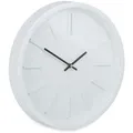 Produktbild: Relaxdays - Wanduhr, Ohne Sekundenzeiger, Modern, Analog, Uhr Für Küche, Wohnzimmer, Arbeitszimmer, Rund, Ø 35 Cm, Weiß
