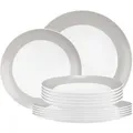 Produktbild: Seltmann Weiden Tafelservice, Grau, Keramik, Rund, 1x1x1 cm, Essen & Trinken, Geschirr, Geschirr-Sets, Tafelservice