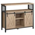 Produktbild: VASAGLE Sideboard mit Schiebetüren LSC092B50