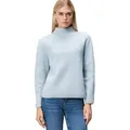 Produktbild: Zero Strickpullover Damen mit Stehkragen (1-tlg) Plain/ohne Details blau 42 EU