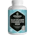 Produktbild: Glucosamin Chondroitin MSM Vitamin C Kapseln 240 St