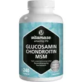 Produktbild: GLUCOSAMIN CHONDROITIN MSM Vitamin C Kapseln, 240 St PZN 13947468