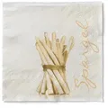Produktbild: Sovie HORECA Serviette Spargel in Creme  aus Tissue 40 x 40 cm, 100 Stück