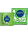Produktbild: EXS Glow Laser Condoms - 3 Leuchtkondome - leuchten im Dunkeln