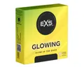Produktbild: EXS Kondome Glow in the Dark Condoms - Leuchtkondome Packung mit, 3 St., fluoreszierende Kondome mit Leuchteffekt, leuchten im Dunkeln