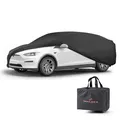Produktbild: Autoplane Indoor Stretch, PKW-Abdeckplane Größe 6 Kombi schwarz