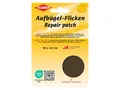 Produktbild: Kleiber 32004 Aufbügel-Flicken ZEPHIR Großpackung - extra soft - dunkelbraun - 4