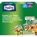 Produktbild: Melitta Europa GmbH & Co. KG Toppits® Mini Zip-Verschluss Beutel Allzweckbeutel, Wiederverschließbare Allzweck-Beutel in 2 Größen, 1 Packung = 20 x 150 ml + 20 x 380 ml = 40 Beutel 4008871200860