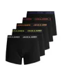 Produktbild: Jack & Jones Boxershorts Jack & Jones Herren 5er-Pack Boxer-Shorts JacBlack Unterwäsche Trunks