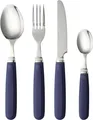 Produktbild: Brunner Party Besteckset, 16-teilig, dunkelblau