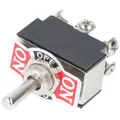Produktbild: Goobay Kippschalter Miniatur, 2x EIN – AUS – EIN, 6 Pins mit Schraubanschlüssen - ideal für den Bereich DIY oder den Modellbau