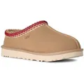 Produktbild: UGG Unisex TASMAN II Hausschuh Homeslipper, Schlupfschuh, Clog mit Textilband verziert beige 37 EU (6 US)