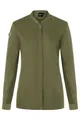 Produktbild: Karlowsky Damen Kochjacke Green-Generation Druckknöpfe Modern Fit Polyester/Baumwollmix Oeko-TEX® nachhaltig Moosgrün - Größe 38