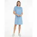Produktbild: Tommy Hilfiger Shirtkleid 1985 REG MINI CORP TEE DRSS SS mit Tommy Hilfiger Schriftzug blau XL (42)