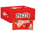 Produktbild: Maltesers Schokoladen Großpackung als Süßigkeiten, 25 x 37g, Schokokugeln mit leckerer Schokolade und luftigem Knusperkern, Süßigkeiten Geschenk Idee, Schoko Großpackung, Mini Beutel