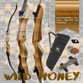 Produktbild: SET DRAKE Wild Honey - Take Down - Recurvebogen- 68 Zoll 32 lbs/ Armschutz Sehne