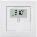 Produktbild: Homematic IP Wandthermostat mit Luftfeuchtigkeitssensor.