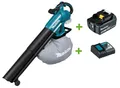 Produktbild: Makita DUB187Z 18V Akku-Laubläser und -sauger Set DUB187 + 1x Akku 5Ah + Lader