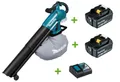 Produktbild: Makita DUB187Z 18V Akku-Laubläser und -sauger Set DUB187 + 2x Akku 5Ah + Lader