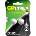 Produktbild: GP Batteries CR 2450 (2 Stk., CR2450, 600 mAh) (0602450C2)