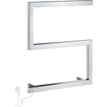 Produktbild: Smedbo Handtuchtrockner, Edelstahl, Metall, 50 W, 50x52.5x11.2 cm, Badezimmer, Badeinrichtungen, Handtuchhalter