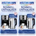 Produktbild: Heitmann Schnell-Entkalker 2x15g - Natürlicher Universalentkalker (1er Pack)