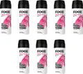 Produktbild: AXE Bodyspray Anarchy for Her Deo Deospray ohne Aluminiumsalze 8x 150ml Frauen Damen Deodorant mit 48 Stunden Schutz