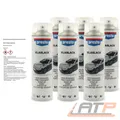 Produktbild: PRESTO 6x 500ml KLARLACK GLÄNZEND ÜBERZUGSLACK SPRÜHDOSE KLAR LACK GLANZ SPRAY