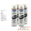 Produktbild: PRESTO 4x 500ml KLARLACK GLÄNZEND ÜBERZUGSLACK SPRÜHDOSE KLAR LACK GLANZ SPRAY