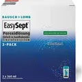 Produktbild: Bausch + Lomb EasySept Peroxidlösung Kontaktlinsenreiniger für weiche Kontaktlinsen, konservierungstofffrei, mit Behälter, 3 x 360 ml