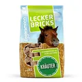 Produktbild: Eggersmann Mein Pferdefutter - Lecker Bricks Kräuter 1 kg - Leckerlies für Pferde und Ponies zur Belohnung