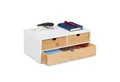 Produktbild: relaxdays Organizer Schreibtisch Organizer 3 Schubladen