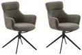 Produktbild: MCA furniture Esszimmerstuhl PELION, (2er-Set), drehbar 360°, Dreh- & Schwingfunktion, Sitzhöhe ca. 50 cm