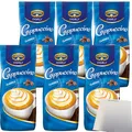 Produktbild: usy Bundle für Krüger Family Cappuccino Classico 6er Pack (6x 500g Beutel) + usy Block