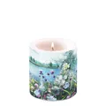 Produktbild: Ambiente® Papierserviette Kerze klein – Candle small – Format: Ø 7,5 cm x 9 cm – Brenndauer: 35