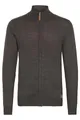 Produktbild: Blend BHNorman Herren Strickjacke Cardigan Feinstrick Pullover mit Stehkragen Reißverschluss Rippbündchen Baumwollmischung Regular fit, Größe:XXL, Farbe:Charcoal (70818)