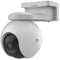 Produktbild: EZVIZ Outdoor-Akku-Überwachungskamera EB8 4G/LTE, 2K-Auflösung, Bewegungserkennung, Micro-SIM