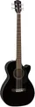 Produktbild: Fender CB-60SCE Acoustic Bass, Walnut Fingerboard, Black, Comes with Free Virtual Lessons