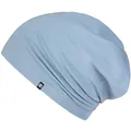 Produktbild: Enter the Complex® Leichte Beanie Mütze, Herren und Damen, Übergangsmütze, Sommer Beanie, Dünne Kopfbedeckung, Baumwolle (Jersey) S/M, Stone Blue