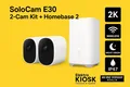 Produktbild: 🔔 SoloCam E30 2 Cam Kit Überwachung kamera Kabellos Outdoor 2er Pack Homebase ✅