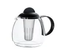 Produktbild: Boral Teekanne aus Glas mit Siebeinsatz Teesieb Filter Glaskanne Teekrug 1,8L