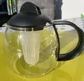 Produktbild: Boral Teekanne aus Glas mit Siebeinsatz Teesieb Filter Glaskanne Teekrug 1,8L MA