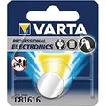Produktbild: VARTA Lithium Knopfzelle Electronics CR1616, 3 Volt